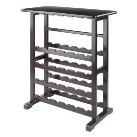 Vinny Wine Rack Espresso
