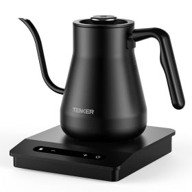 Gooseneck Electric Kettle with Temperature Control, 27oz Rapid Heating Electric Kettle for Pour Over Coffee/Tea, Auto Shut Off & Boil-Dry Protect
